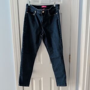 🌴 Lilly Pulitzer 🌴 Jeans Dark Blue size 14 GUC